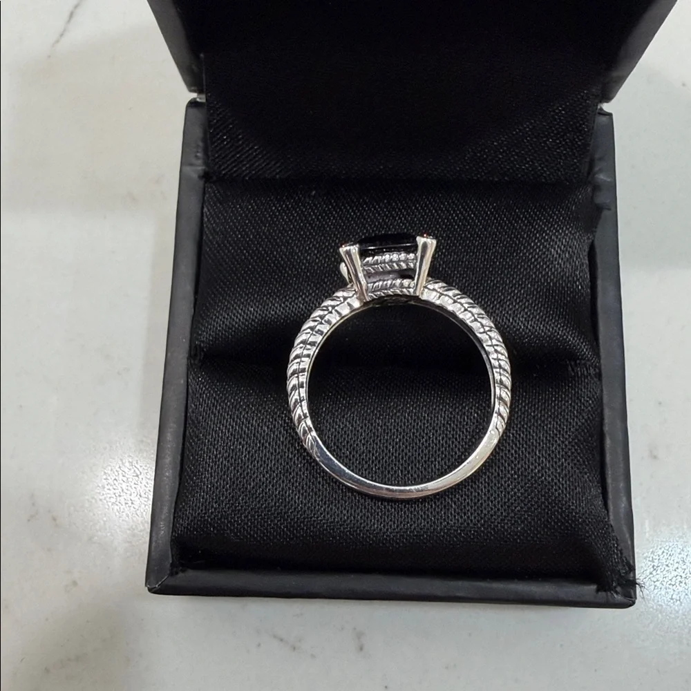 Effy Onyx Diamond Ring